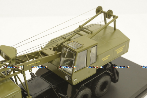 КРАЗ-257 КС-4561 Автокран, SSM1394, SSM 1:43