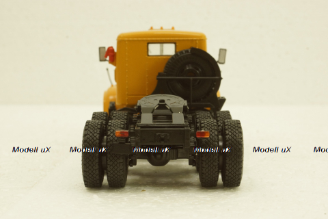 Краз-258Б1 тягач, желтый, Наши Грузовики №12 1:43