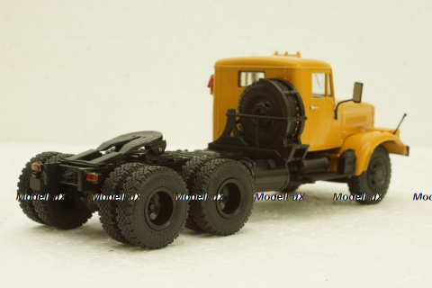 Краз-258Б1 тягач, желтый, Наши Грузовики №12 1:43