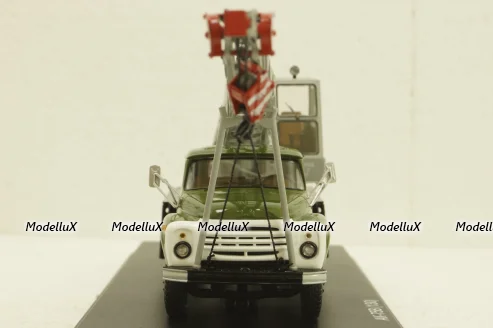 АК-75В (ЗИЛ-130) Автокран, хаки/серый, SSM1099, SSM 1:43 Уценка!