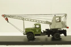 АК-75В (ЗИЛ-130) Автокран, хаки/серый, SSM1099, SSM 1:43