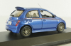 Nissan March/Nissan Micra 15SR-A with NISMO Stripe, Metallic Blue,18010SR, J-Collection 1:43