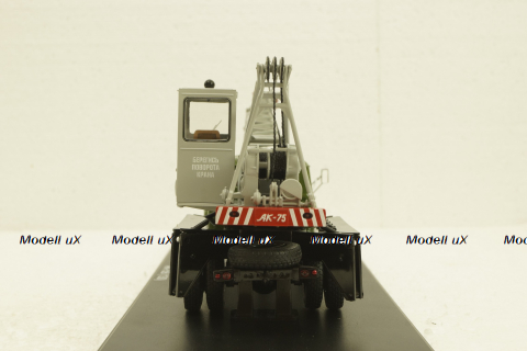 АК-75В (ЗИЛ-130) Автокран, хаки/серый, SSM1099, SSM 1:43 Уценка!