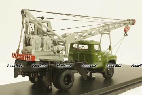 АК-75В (ЗИЛ-130) Автокран, хаки/серый, SSM1099, SSM 1:43 Уценка!