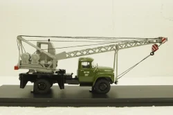 АК-75В (ЗИЛ-130) Автокран, хаки/серый, SSM1099, SSM 1:43