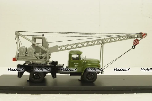 АК-75В (ЗИЛ-130) Автокран, хаки/серый, SSM1099, SSM 1:43 Уценка!