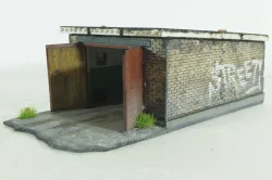 Диорама Гараж , Modellux 1:43