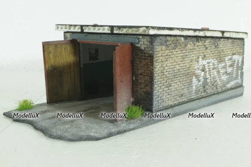 Диорама Гараж , Modellux 1:43