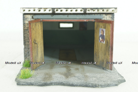 Диорама Гараж , Modellux 1:43