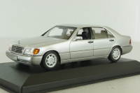Mercedes 600 SEL (W140) 1992 silver, 940035401, Maxichamps 1:43
