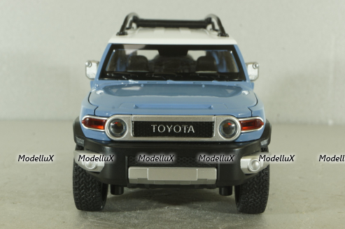 Toyota FJ Cruiser 2008, blue, C4172, CHE ZHI 1:24