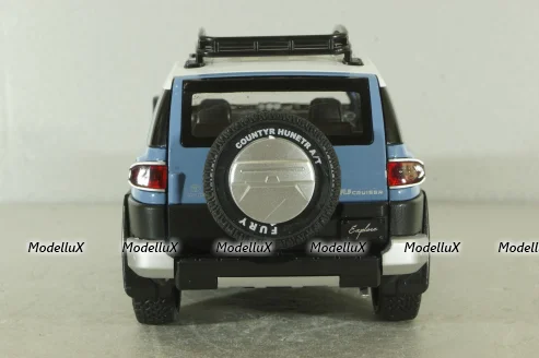 Toyota FJ Cruiser 2008, blue, C4172, CHE ZHI 1:24
