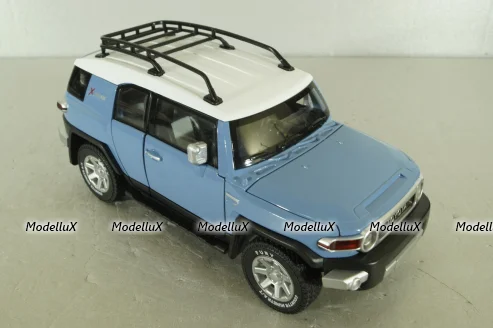 Toyota FJ Cruiser 2008, blue, C4172, CHE ZHI 1:24
