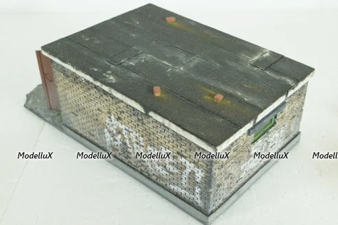 Диорама Гараж , Modellux 1:43