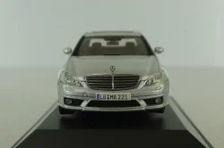 Mercedes S 63 AMG (W221) 2008, silver, B66962384, Autoart 1:43