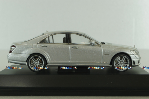 Mercedes S 63 AMG (W221) 2008, silver, B66962384, Autoart 1:43