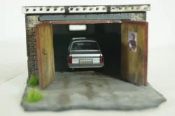 Диорама Гараж , Modellux 1:43