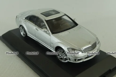 Mercedes S 63 AMG (W221) 2008, silver, B66962384, Autoart 1:43