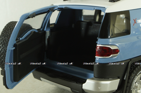 Toyota FJ Cruiser 2008, blue, C4172, CHE ZHI 1:24