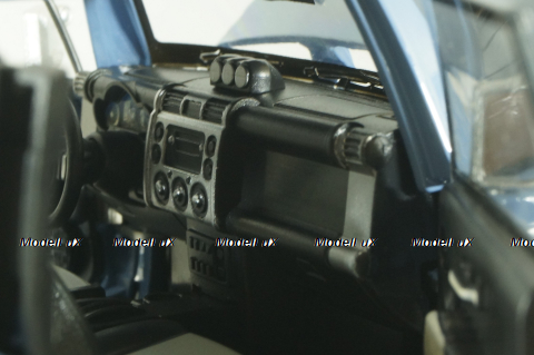 Toyota FJ Cruiser 2008, blue, C4172, CHE ZHI 1:24