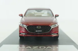 Mazda 3 Sedan 2019 Red, HS259RE, Hi-Story 1:43