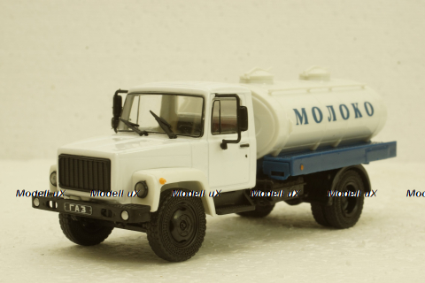 ГАЗ-3307 молоко, Автолегенды СССР, Грузовики №13 1:43