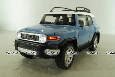 Toyota FJ Cruiser 2008, blue, C4172, CHE ZHI 1:24