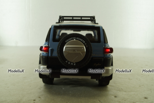 Toyota FJ Cruiser 2008, blue, C4172, CHE ZHI 1:24