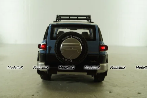 Toyota FJ Cruiser 2008, blue, C4172, CHE ZHI 1:24