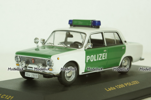 Ваз-2101 Lada 1200 Polizei, IXO CLC121 1:43 Раритет!