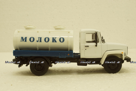ГАЗ-3307 молоко, Автолегенды СССР, Грузовики №13 1:43