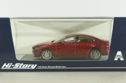 Mazda 3 Sedan 2019 Red, HS259RE, Hi-Story 1:43