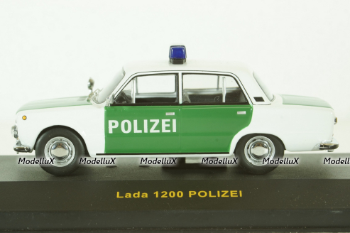 Ваз-2101 Lada 1200 Polizei, IXO CLC121 1:43 Раритет!