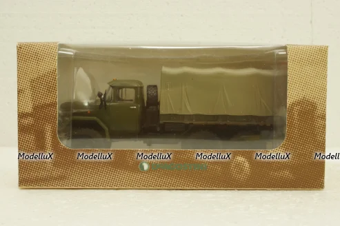 Зил-131 бортовой с тентом, Автолегенды СССР, Грузовики №15 1:43