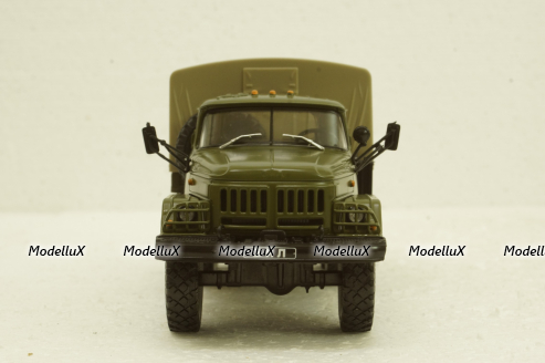 Зил-131 бортовой с тентом, Автолегенды СССР, Грузовики №15 1:43