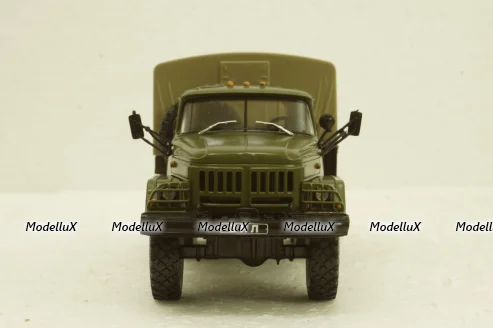 Зил-131 бортовой с тентом, Автолегенды СССР, Грузовики №15 1:43