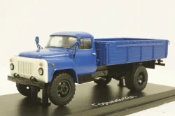 Газ-53А, бортовой, синий, SSM1338, SSM 1:43
