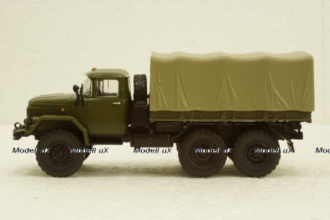 Зил-131 бортовой с тентом, Автолегенды СССР, Грузовики №15 1:43