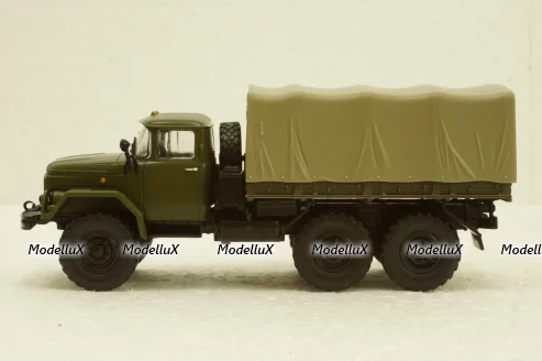 Зил-131 бортовой с тентом, Автолегенды СССР, Грузовики №15 1:43