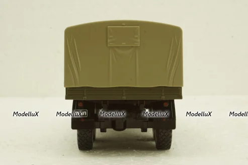 Зил-131 бортовой с тентом, Автолегенды СССР, Грузовики №15 1:43
