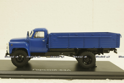 Газ-53А, бортовой, синий, SSM1338, SSM 1:43