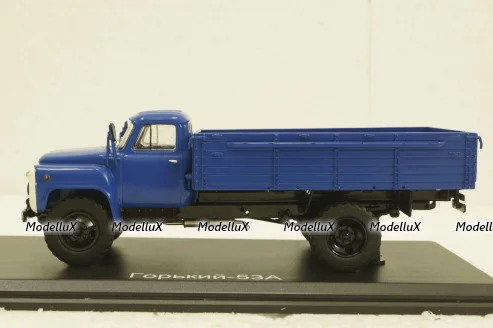 Газ-53А, бортовой, синий, SSM1338, SSM 1:43
