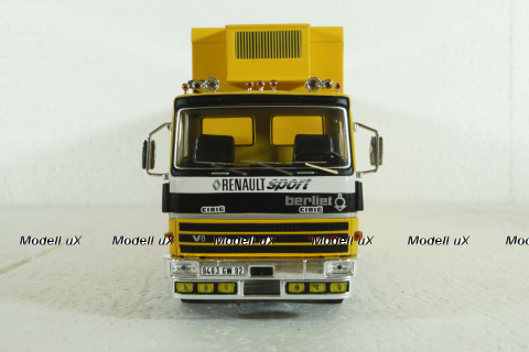 Berliet TR350 Renault Sport 1960 Yellow, TTR029,  IXO 1:43