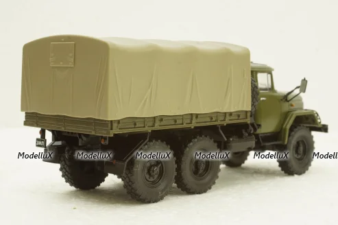 Зил-131 бортовой с тентом, Автолегенды СССР, Грузовики №15 1:43