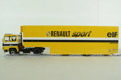 Berliet TR350 Renault Sport 1960 Yellow, TTR029,  IXO 1:43