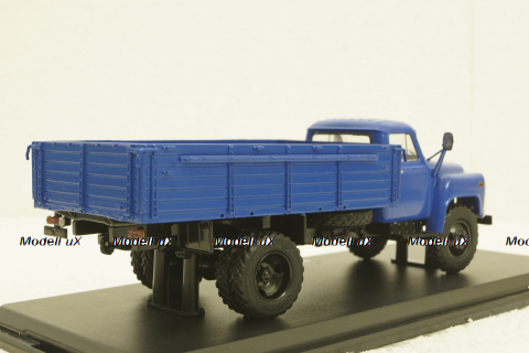 Газ-53А, бортовой, синий, SSM1338, SSM 1:43