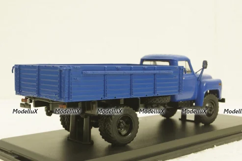 Газ-53А, бортовой, синий, SSM1338, SSM 1:43