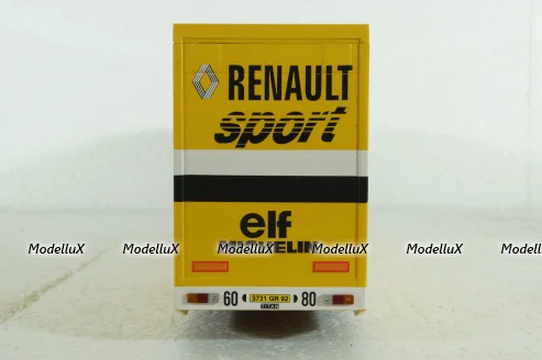 Berliet TR350 Renault Sport 1960 Yellow, TTR029,  IXO 1:43