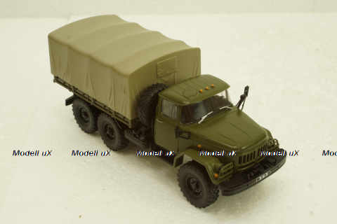 Зил-131 бортовой с тентом, Автолегенды СССР, Грузовики №15 1:43