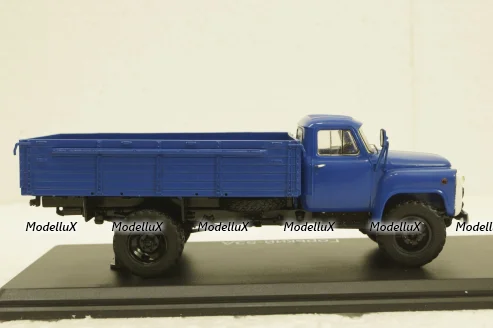 Газ-53А, бортовой, синий, SSM1338, SSM 1:43